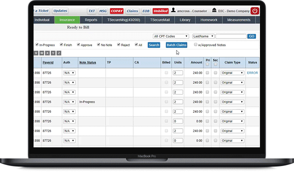 therasoft_ElectronicClaims